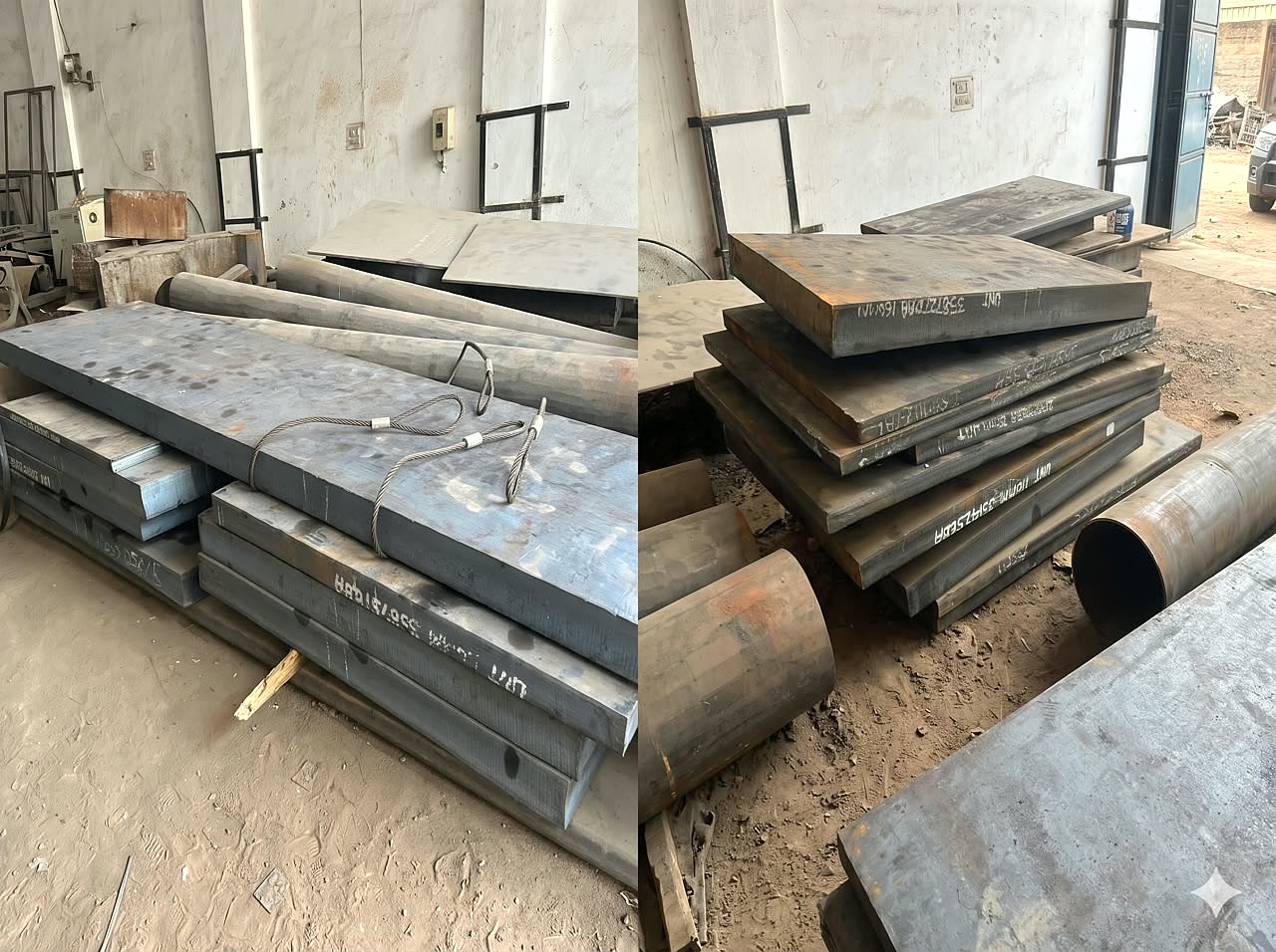 C45 steel plates in stock at Siddhivinayak Steels, New Delhi